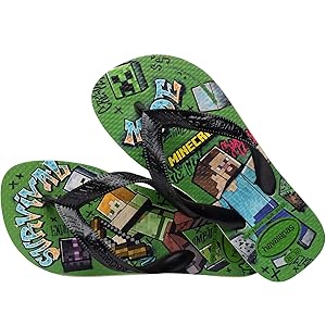 Amazon.com | Havaianas Kids Boys Flip Flops - Beige - 11/12K